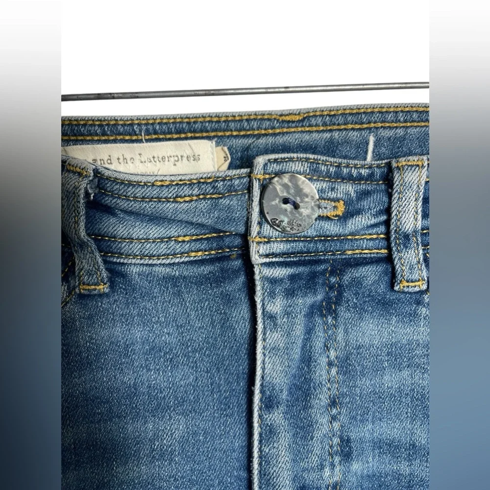 Anthropologie Pilcro and the Letterpress jeans size 27 High Rise Skinny Jeans 💙